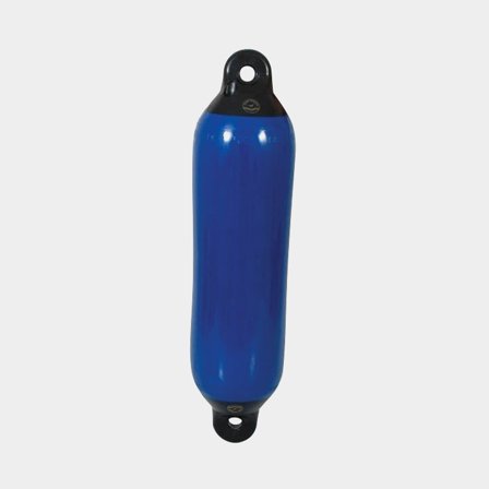 Defensa Dan-Fender Heavy Duty 1025, 70 cm, Ø25 cm, azul com topo preto