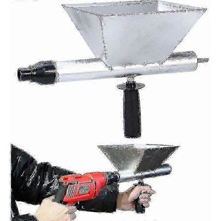 Fugepumpe til cementmørtel med flere dysevalgmuligheder