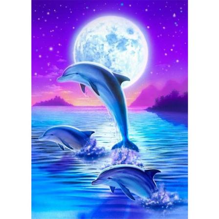 30x40cm aikuisten lasten 5D DIY set - hyppy