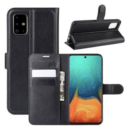 Classic Samsung Galaxy A71 fodral - Svart Svart