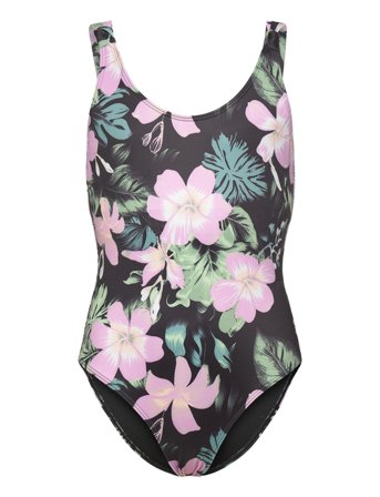 Roxy Shadow Floral One Piece - Pink - 116