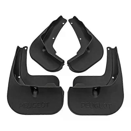 Kompatible sølebeskyttere for Peugeot 3008 2013-2016 foran og bak, sprutbeskyttelse, tilbehør