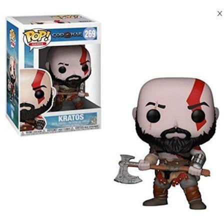 God of War - Kratos med yxa samlarfigur
