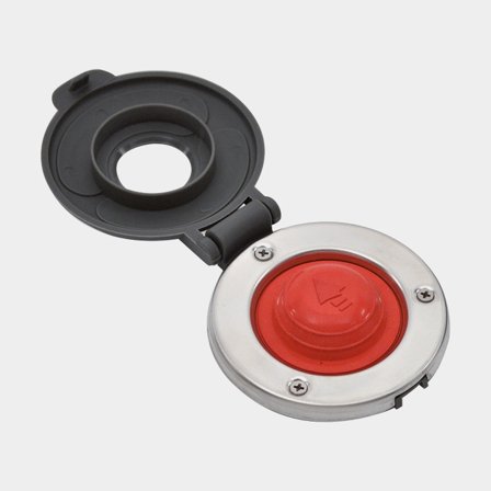 Jalkapoljin (alas) Lofrans Foot Switch, 12/24 V, sopii Lofrans ankkurivinssiin