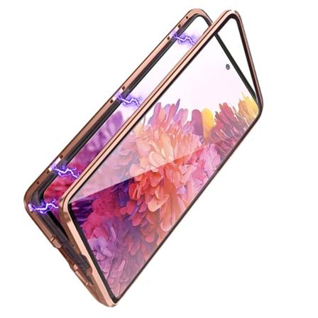 TG Samsung Galaxy S21 FE - Effektivt Beskyttelsesdeksel Gull