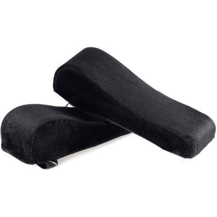 Svarte Kvalitets Armlener / Armleneputer Memory Foam_qq