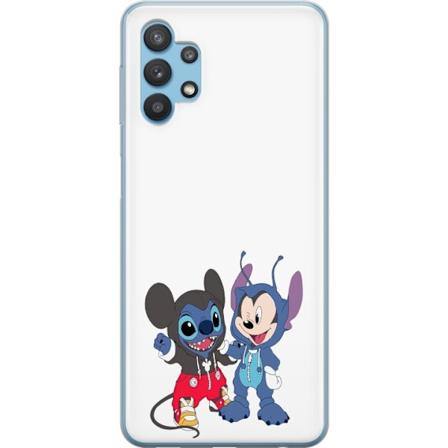 Samsung Galaxy A32 5G Gennemsigtig cover Stitch Mickey Mouse