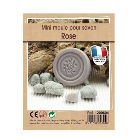 Mått för tvål Mini Mönster Rosé