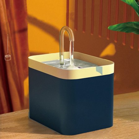 Cat Drinker Water Filter BLÅ EU PLUG 220V EU PLUG 220V