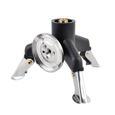 Tripod Gasblus Adapter Professionel Lang Gas Tank Konverteringshoved til Udendørs Camping Vandreture