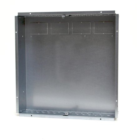 Garo NIL 40-2 Bunnkasse innfelt montering, metall, 20 moduler 2 x 20 moduler, Elfordeling & strømforsyning