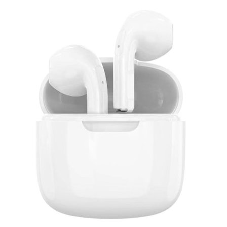 A2 Bluetooth-hörlurar 5.3 Halv-i-örat TWS trådlösa hörlurar är lämpliga för Apple och Android vit