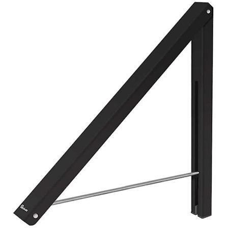 Sammenleggbar kleshenger, uttrekkbar veggkleshenger