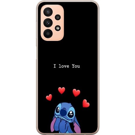 Yhteensopiva Puhelinkuori Samsung Galaxy A23 5G Stitch Rakkaus