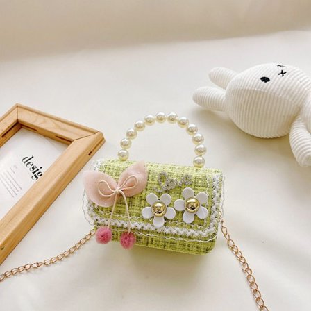 Mini axelväskor Small Satchel GREEN 1 1