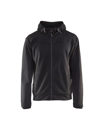 Blåkläder 3363252699984XL Hettegenser med glidelås, svart/mørkegrå Str. 4XL, Klær