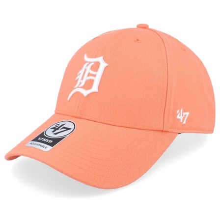 47 Brand - Naranja adjustable Gorra - Detroit Tigers Mvp Grapefruit Adjustable @ Hatstore