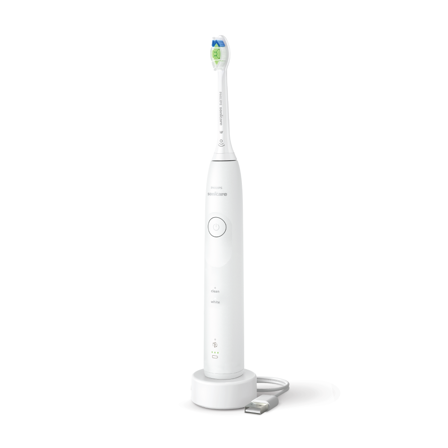Philips Sonicare Series 5500 Oppladbar elektrisk tannbørste, Hvit, 1 stk.