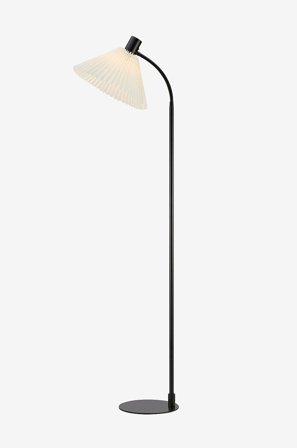 Markslöjd - MIRA lattiavalaisin 1 L - Musta - Lattiavalaisimet - - Homeroom