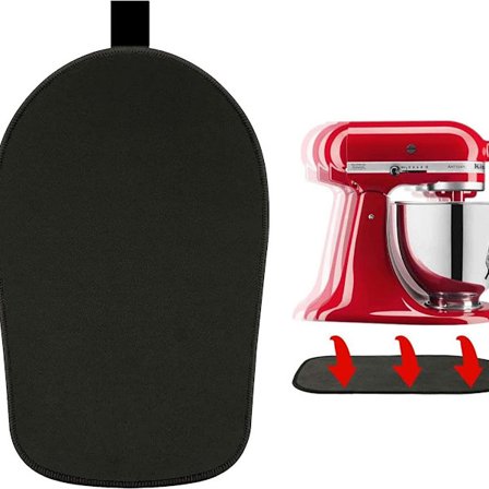 ING Sklisikker matte Hjelp Vertikale Miksere 6/7/8 Liter 38 x 22 x 0.3 cm Sklisikker Enkel å rengjøre Mikserdeler Blender tilbehør Silikon Silikonpute
