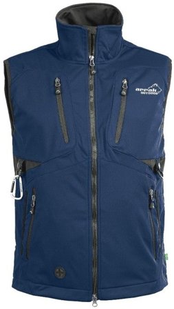 Arrak Outdoor M's Acadia Softshell Vest Navy - Promenad & Vardagsmotion