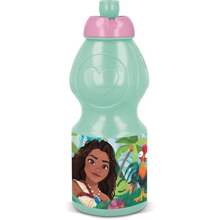 Vaiana sportflaska från Disney, 400 ml, lagunfärg