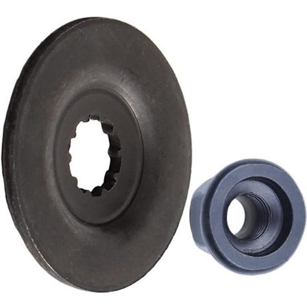 Terän työntövoiman terän kaulusmutteri, joka on yhteensopiva Stihl FS55 FS76 FS80 FS85 FS90 FS94 FS100 FS120 FS130 FS200 FS250 FS86 FS87 FS87 kanssa