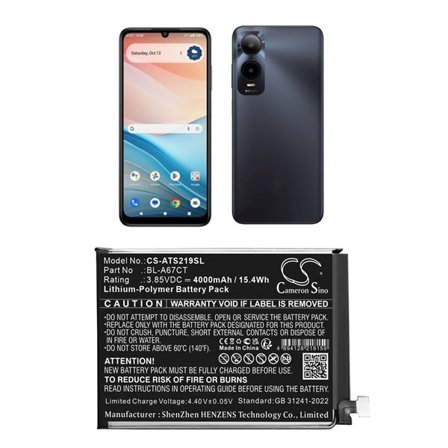 Batteri for SmartPhone, Mobil for Cricket Outlast 5G, Outlast 5G SN509C, SN509C