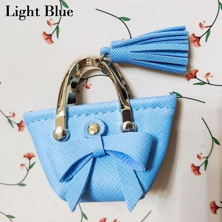 1/6 Dukketilbehør Dukker Butterfly Håndveske LYS BLÅ