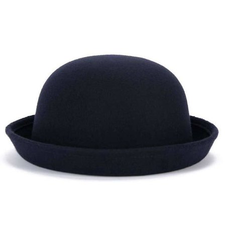 Bowlerhatt i ull for foreldre og barn, Fedora-hatter