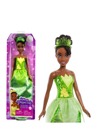Disney Princess | Disney Princess Tiana Doll With Sparkling Fashion & Accessories, Inspired By The Princess & The Frog | ONE SIZE