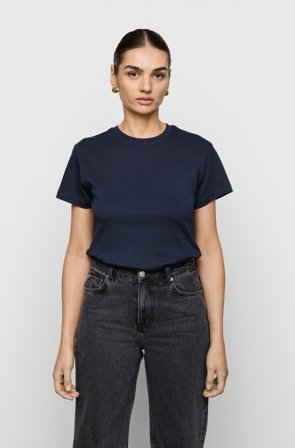 CAMILLA PIHL - Ember Tee - Navy SizeXXL
