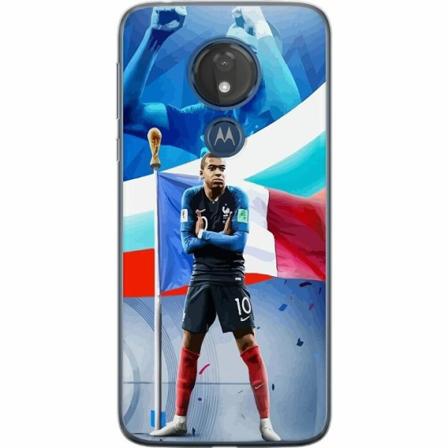 Motorola Moto G7 Power Genomskinligt Skal Kylian Mbappé