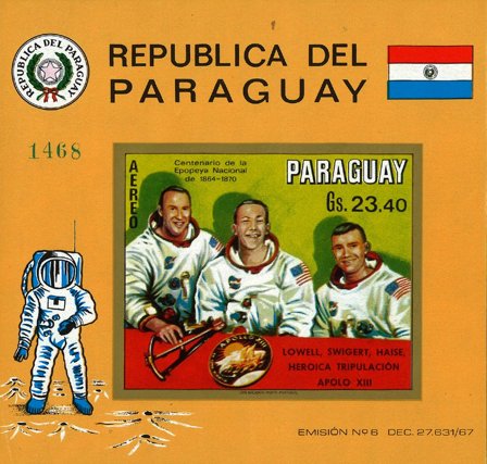 Paraguay 1970 - MICHEL Blok 146 - Miniark - Postfrisk