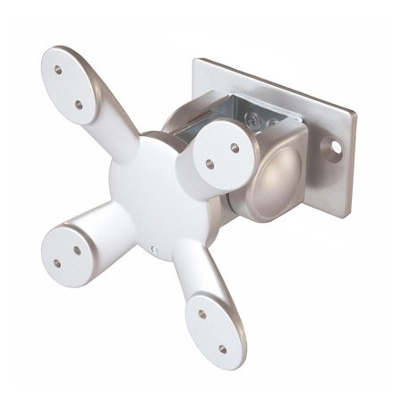 LANAB DESIGN Monitorfäste Cubic silver - Lyreco - Datorprodukter - Bildskärmar och tillbehör - Monitorarmar