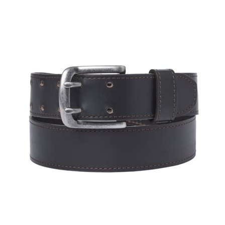 Chevalier Barrow Leather Belt Unisex belts Brown 95