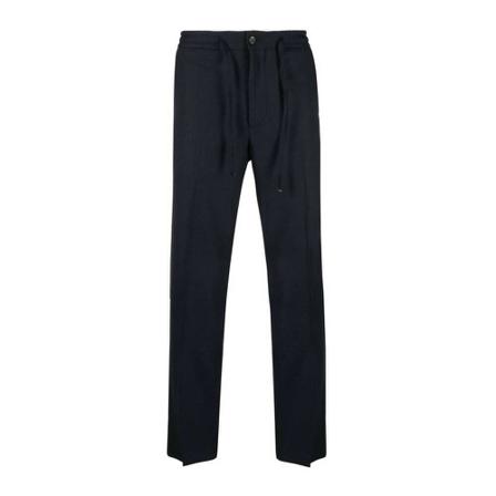 Corneliani, Tapered Trousers Blauw, Heren, Maat:S