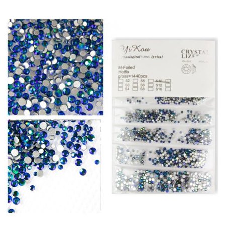 1440 kpl Zirkonikivet - Emerald AB - Strassikivikynsikoristelu