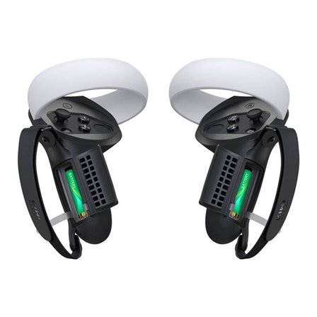 Kontrollergrep med batteridør Kiwi Design Q1 PRO-2.2 for Meta Quest 2 Svart