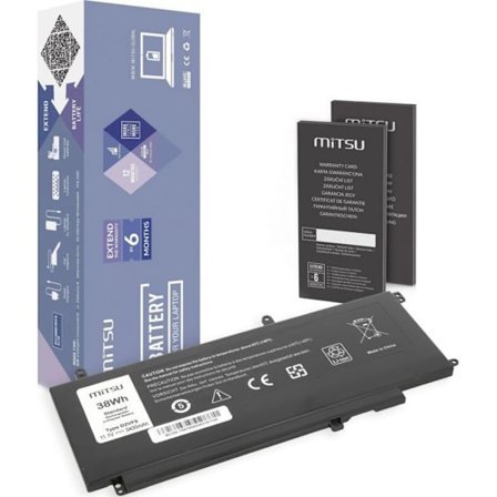 Datorkraftbatteri Mitsu - BC/DE-7547 - DELL VOSTRO INSPIRON 3400mAh 11,1V
