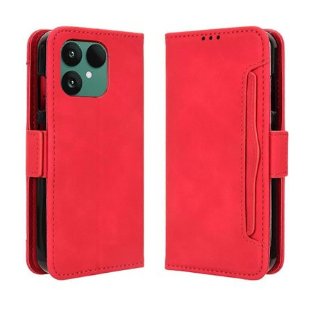 Kompatibel med Fairphone 6 Læder Etui Telefonpung Cover med Flere Kortpladser - Perfekt