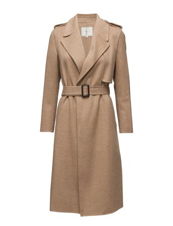 Slftana Ls Handmade Coat B Brown Selected Femme