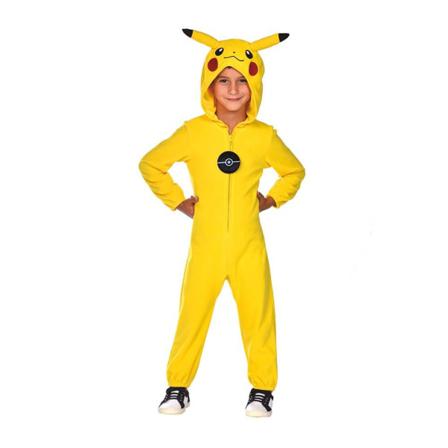 Pokemon Jumpsuit Utklädning 4/6 År 110cm Gul