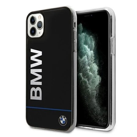 BMW Signature Printed Logo iPhone Kotelo iPhone 11 Pro - musta
