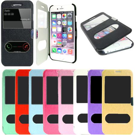 Toppen 2i1 Flip Cover Skal Iphone 6 Plus/6s Plus Magnetlås + Sky Svart