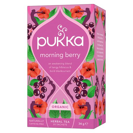 Pukka Morning Berry Tea 20 breve, Helse & Madvarer, Te, Frugtte