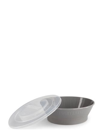 Twistshake Bowl 6+M Pastel Blue Home Meal Time Plates & Bowls Bowls Grå Twistshake*Betinget Tilbud