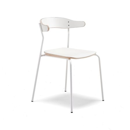 Stol, vit/vit
