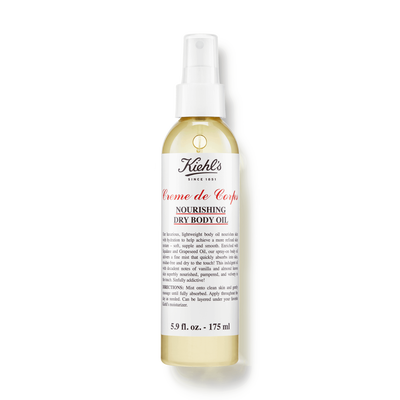 Kiehl's Creme de Corps Nourishing Dry Body Oil 175ml, Skincare, Kroppsvård, Kroppsolja, Torr hud