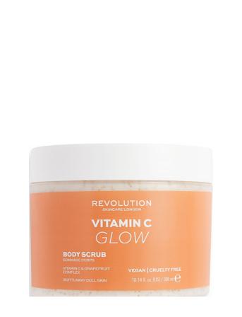 Revolution Skincare Vit C Body Scrub Bodyscrub Kroppspleie Kroppspeeling Hvit Revolution Skincare*Betinget Tilbud